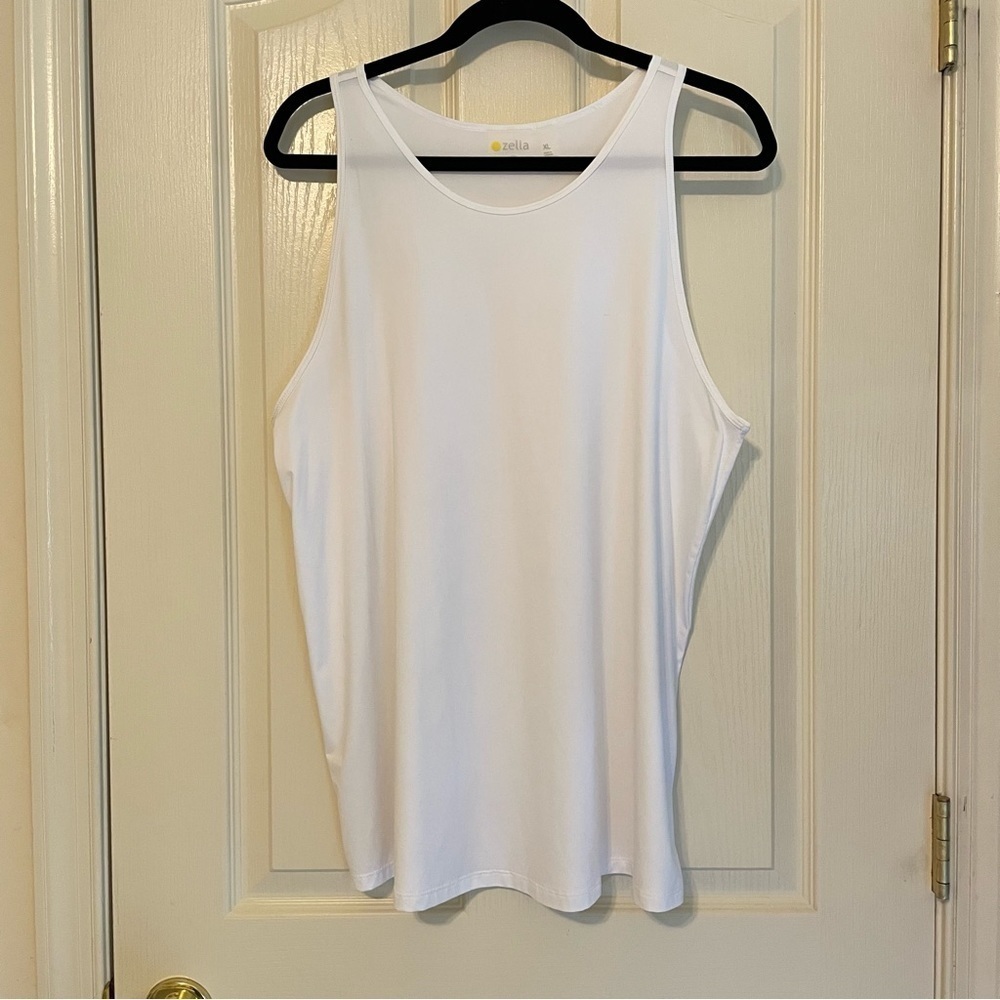 Zella White Tank NEW XL
